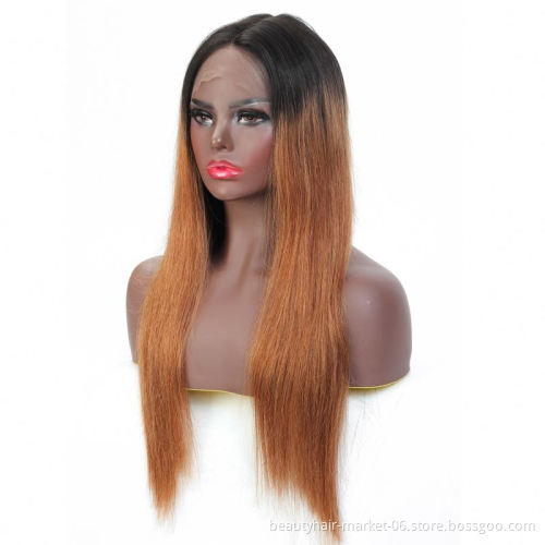 Brazilian Silky Straight Human Hair Lace Wigs Remy Straight Hair Wigs Human Hair Straight Lace Front Wigs For Black Women